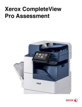 CompleteView Pro Assessment PDF, Xerox, Advanced Business Solutions, Xerox, Lexmark, HP, Copier, Printer, MFP, Florida, FL