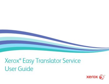 User Guide Cover, Xerox, Easy Translator Service, Advanced Business Solutions, Xerox, Lexmark, HP, Copier, Printer, MFP, Florida, FL